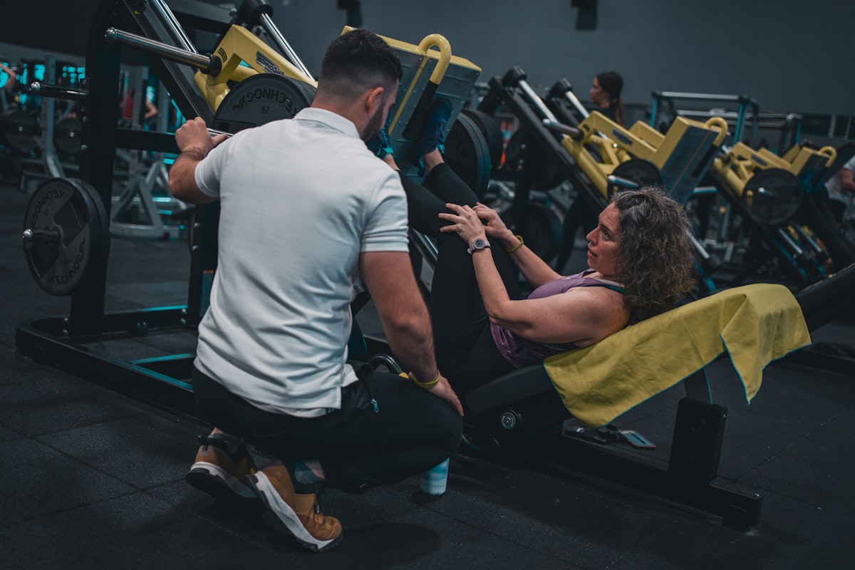 Beginner fitness training